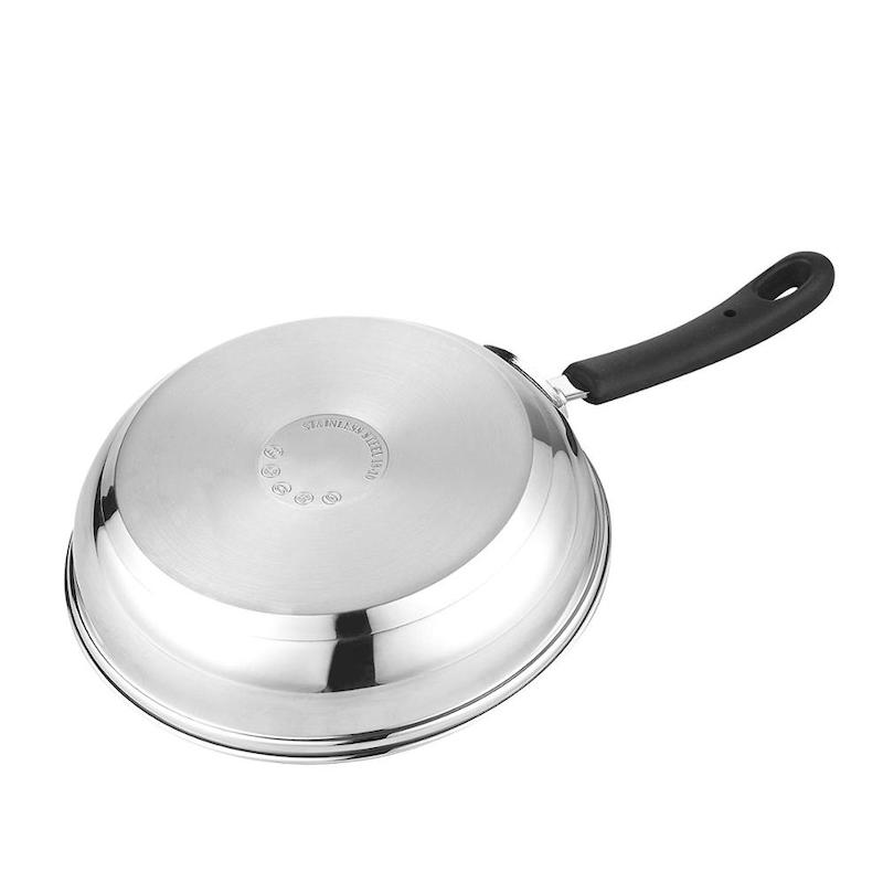 serpenyő wok rozsdamentes acélból
